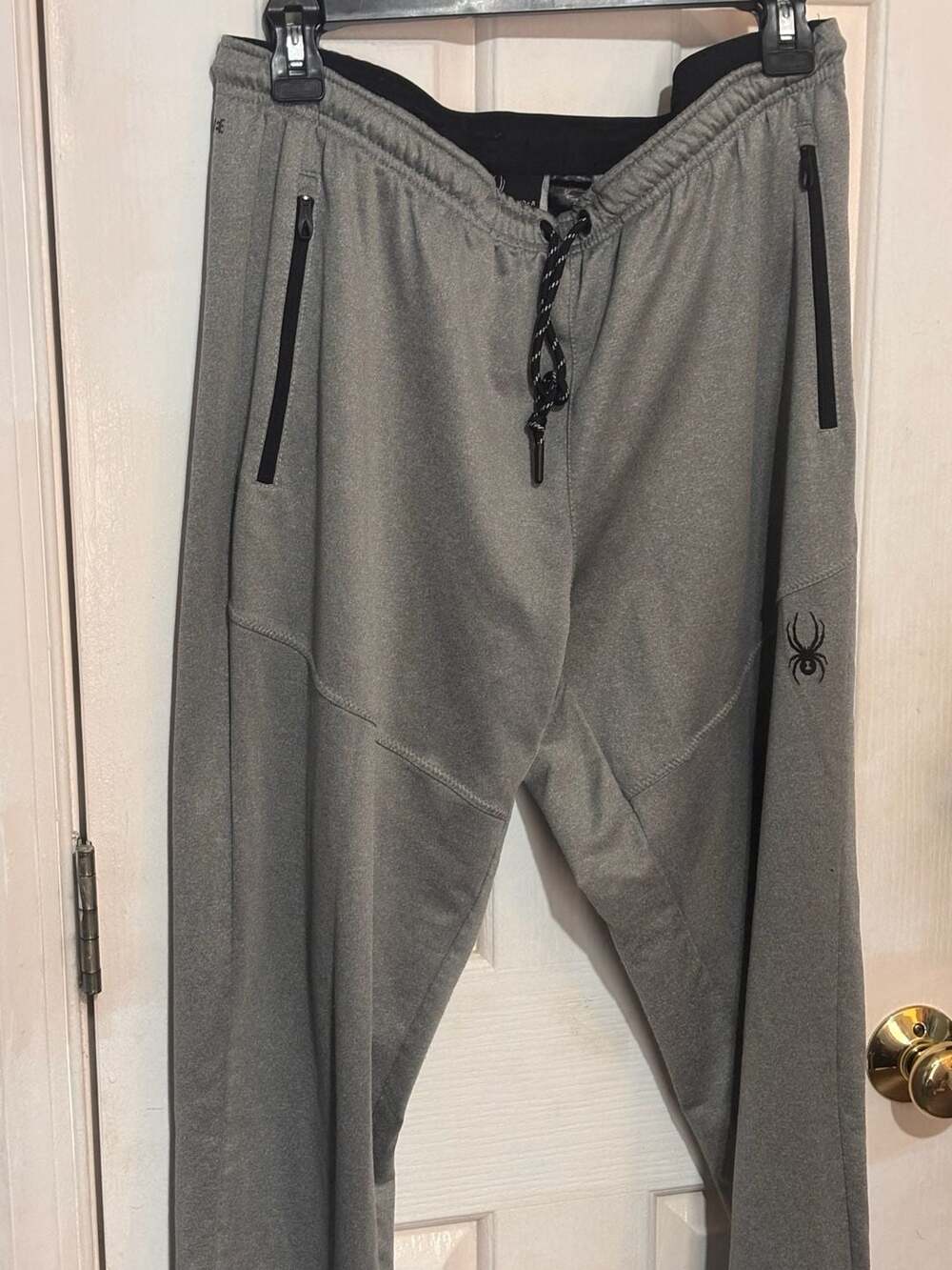 Spyder Men's Performance Athletic Jogger Sweatpants Gray